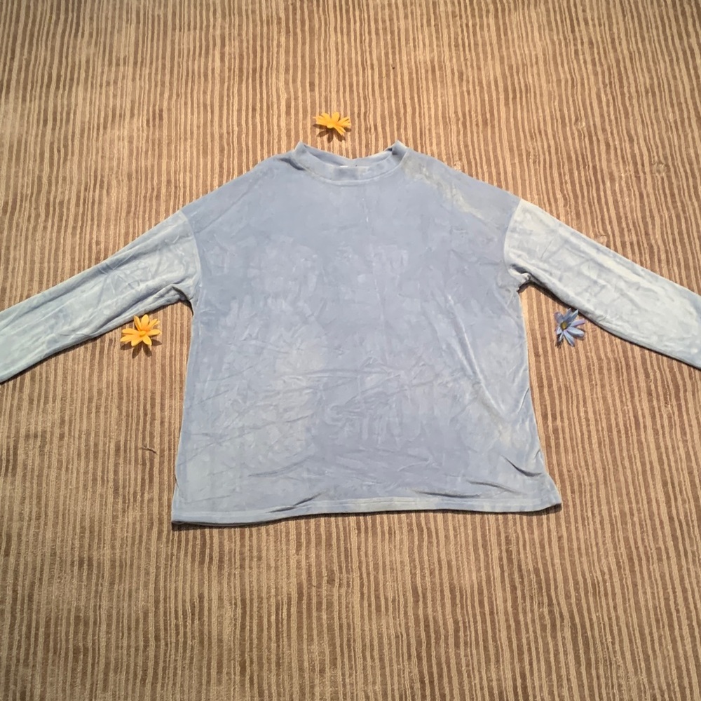 Fashion Nova Sky Blue Top